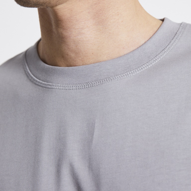 Heavy boxy tee "Mikael" Grey